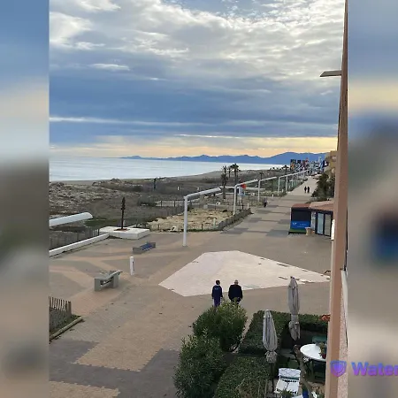 Apartamento T2 Face à La Mer&village De Noël 5 Min à Pied Le Barcarès